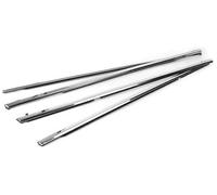 DEMULAX Protecteur de bord portière voiture, for Accord, 7e 2003 2004 2005 2006 2007 4 pièces joints d'étanchéité extérieurs fenêtre porte Joint d'étanchéité pour toit de voiture