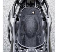 DEMULAX Protecteur de Doublure de Coffre arrière de Moto TMAX 530 T-Max 530 560 2023, for siège, Coussin de Seau, Accessoires de Protection de Casque Revêtement de Coffre(Black 2017-2020 a Set)