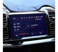 DEMULAX Protecteur d'écran de navigation voiture en verre trempé autocollant protection film d'affichage tactile LCD, for Citroën, C5 Aircross 2017 2018 2019 Protecteur d'écran(Blue film)