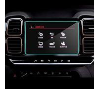 DEMULAX Protecteur d'écran de voiture, for citroën, C5 Aircross HD, Film protection en verre trempé transparent for Navigation GPS, année 2017 à 2019 Protecteur d'écran