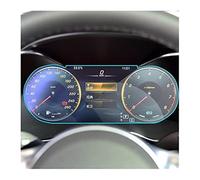 DEMULAX Protecteur d'écran d'instrument, for Mercedes, for Benz, for Classe C W205 2019 2020Car Navigation Verre Trempé Écran LCD Film de Protection Protecteur en Verre Trempé Protection d'écran pour