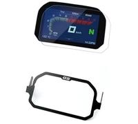 DEMULAX Protecteur d'écran R1250GS ADV Moto TFT Antivol Cadre Couverture Pièces de Protection, for R1200GS LC R 1250 GS, for ADVENTURE 17-21 Protection d'écran pour tableau de bord(BLACK GS-03)