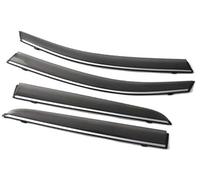 DEMULAX Protection de déflecteur de pluie solaire, for Toyota, Chr Izoa 2017 2018 2019 2020 2021 2022, pare-brise de fenêtre latérale, pare-soleil de porte de voiture, abri pare-soleil pour vitres d'a