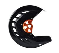 DEMULAX Protection de disque frein avant for 125 150 200 250 300 350 400 450 500 SX SXF XC XCF EXC EXCF XCW Six Days 2016-2021 pour, for Husqvarna, 2015-2021 Protection de disque de frein de moto(OB)