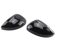 DEMULAX Rearview Side Mirror Cap, pour Vw, for Ad Bw Mk2 2016-2021 Rear View Cover Caps Bright Black Case Car Accessories Couvercle de rétroviseur latéral pour VW Couvercle de rétroviseur