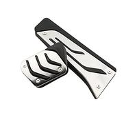 DÉMULAX Repose-pédales en acier inoxydable, pour BMW, X1 X3 X4 X5 X6 1 2 | 3 5 6 7 M3 E39 E46 E87 E90 E91 E92 Z4 F30 F20(AT 2 Pieces)
