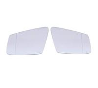 DEMULAX Rétroviseur latéral chauffant droit/gauche, for Mercedes-Benz, classe S/C/E W212 W204 C63 Remplacement du verre du rétroviseur de voiture(PAIR)