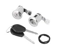 DEMULAX Serrures de Porte, Serrure à Barillet, Ensemble de serrures de Porte avec 2 clés, for Peugeot, Partner, Citroën, Xsara Berlingo Cylindre de Serrure côté conducteur