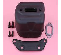 DÉMULAX Silencieux d'échappement avec Kit de Support, for JONSERED, 2065 2165 2071 2171, tronçonneuse 503765301 503765302 Système d'échappement pour tronçonneuse