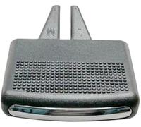 DEMULAX Sortie d'air de voiture 1/4 pièces garniture clip languette sélection grille d'aération tableau bord intérieur, pour A4 B6 B7 8E S4 Clip de ventilation de voiture(BLACK Middle Left)