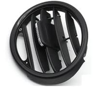 DEMULAX Sortie d'air de voiture, pour Boxster Cayman 987 2006-2012 987552131 panneau grille d'aération climatiseur tableau bord Clip de ventilation de voiture(BLACK Plain Black)