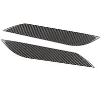 DEMULAX Sourcils de phare avant de voiture 1 paire de garnitures sourcils phares voiture, pour Nissan, pour 350Z tous les modèles 2003-2009 Abs pour avant paupière couvercle décoration