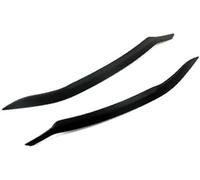 DEMULAX Sourcils de phare avant de voiture Couvercle de paupière phare, pour Jetta, pour Mk7, pour Sagitar Ncs 2019-2021, phares en résine, paupières à sourcils, garniture bande style