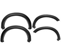DEMULAX Sourcils de roue voiture 4 pièces style boulon garde-boue évasé arc 7 couverture élargie, pour Ford, pour Ranger Next Gen 2022 2023 T9 Moulage d'ouverture de roue(BLACK Matte Black)