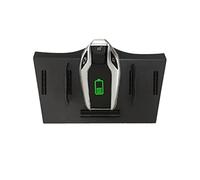 DEMULAX Support de téléphone Chargeur sans Fil de Voiture, for, série 5 6 F10 G32 G38 GT G30 2019, Support Mobile, for 11 Supports de Charge Chargeur sans Fil pour Voiture(Black for G32)