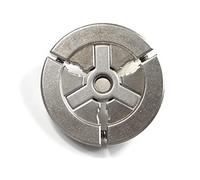 DEMULAX Tambour d'embrayage de tronçonneuse 4500 5200 5800, pièces rechange, embrayage 66x10mm, accessoires remplacement, 1 pièce Remplacement du kit d'embrayage de tondeuse à gazon