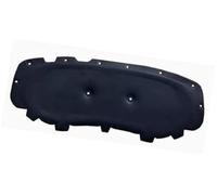 DEMULAX Tapis de protection en coton for capot de voiture, insonorisant, thermique, for VW, for , for R-Line AD BW 2017-2024 Isolation moteur(BLACK Style 1)