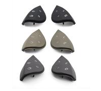 DEMULAX Touches multifonctions de bouton commande commutateur volant voiture, for Mercedes, for Benz, classe E W211 E320 E350 E550 2003-2006 Commutateur de commande au volant(BLACK Dark Grey)