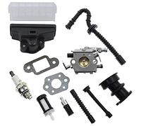 DEMULAX Tuyau de filtre à air et à huile for carburateur 2 temps, for tronçonneuse STIHL 021 023 025 MS210 MS230 MS250 210 230 250 1123 120 0605 1123 160 1650 Carburateur pour tronçonneuse