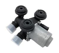 DEMULAX Vanne de commande chauffage CVC, for BMW, E39 E46 série 3 5 E83 X3 1999 2000 2001 2002 2003 2004 2005 2006 2007 2008 2009 2010 64118369805 Vanne de régulation de chauffage