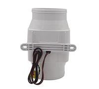 DEMULAX Ventilateur de bateau 4 pouces 270 CFM en ligne Moteur cale marine Cuisine ventilation cabine Accessoires Souffleur d'air pour moteur marin(24v)