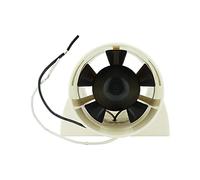 DEMULAX Ventilateur d'extraction de ventilation cale en ligne silencieux 12 V 145 CFM for bateau marin, résistant à l'eau (blanc, 3 pouces/76 mm) Souffleur d'air pour moteur marin