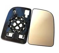 DÉMULAX World Car Mirrors, pour Mercedes-Benz Sprinter 2018 Miroir d'aile supérieur en verre chauffé côté droit Remplacement du verre du rétroviseur de voiture, côté véhicule mi