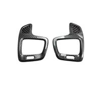 DEMUR Couvercle de ventilation de climatisation intérieure de voiture en ABS chromé, cadre de sortie décoratif for Jeep Compass 2017 - 2019, accessoires automobiles Moulures intérieures (Color : Carb