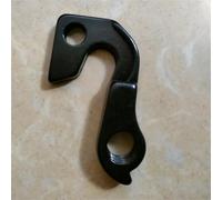 DEMUR MTB Bike Bicycle Rear DERAILLEUR Gear Mech Hanger GT Aggressor Zaskar KHS Frame Bracket Tail Hook Aluminium Alloy Part Crochet de Queue(Schwarz)
