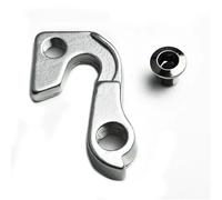 DEMUR MTB Bike Bicycle Rear DERAILLEUR Gear Mech Hanger GT Aggressor Zaskar KHS Frame Bracket Tail Hook Aluminium Alloy Part Crochet de Queue(Silver)