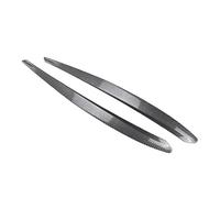 DEMUR Phare de voiture phare sourcils paupières cadre couverture garniture accessoires décoratifs, for Skoda, for Superb B8 2015 2016 2017 2018 Sourcils de phare(Carbon Fiber Black)
