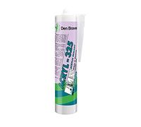 Den Braven Acryl 325 - Mastic Acrylique Joints et Fissures - Intérieur - Pour Escaliers, Murs, Plafonds, Plinthes, Fenêtres, Béton ... - Tous Matériaux - Couleur Gris - Cartouche de 300 ml (Lot de 6)