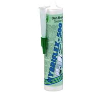 Den Braven HYBRISEAL 500 - Mastic Colle polymère Hybride pour collages élastiques et Joints à Faible Mouvement - Tous matériaux - Intérieur & Extérieur - Noir - Cartouche de 300ml