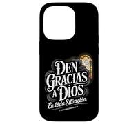 Den Gracias en Todo Tesalonicenses 5:18 Verset biblique Espagnol Coque pour iPhone 14 Pro