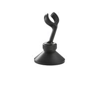 den Support de montage de douche réglable en laiton pour pommeau de douche Accessoires de salle de bain Support de siège de douche Noir H pour salles de bains modernes