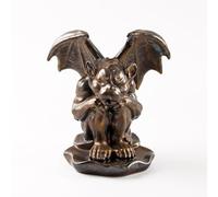 den Wing Dragon Backflow Incense Burner Creative Wine Cabinet European Style Living Room Home Incense Holder Decoration Gift (B) (B)