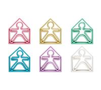 dëna Kid 6X House 6X Pastel. des Jouets créatifs à empiler et Ajuster Qui aident au développement de la psychomotricité Fine