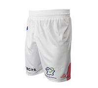 Denain Voltaire Short Officiel Domicile 2019-2020 Short de Basketball Blanc FR: M (Taille Fabricant: M)