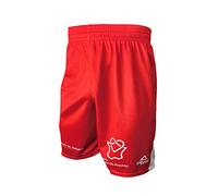 Denain Voltaire Short Officiel Extérieur 2019-2020 Short de Basketball Rouge FR: L (Taille Fabricant: L)