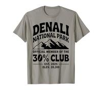 Denali 30 % Club Est 2025 Randonnée Aventure Groovy T-Shirt
