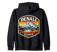 Denali Alaska Souvenir d'escalade Souvenir Randonneur Sweat à Capuche