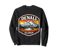 Denali Alaska Souvenir d'escalade Souvenir Randonneur Sweatshirt