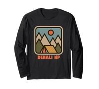 Denali National Park Nature Backpacking Vacation Souvenir Manche Longue