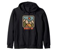 Denali National Park Nature Backpacking Vacation Souvenir Sweat à Capuche