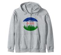 Denali National Park Nature Scene Vacation Souvenir Sweat à Capuche