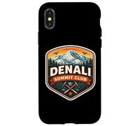 Denali Summit Club Mountain Peak Ventilateur d'escalade Coque pour iPhone X/XS