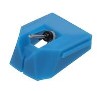 Denash 0.6mil Record Player Conique Aiguille de Remplacement pour AT VM95C Double Aimant en Mouvement Platine Cartouche Bleu, ABS et Alliage D'aluminium Cantilever, Facile à Installer
