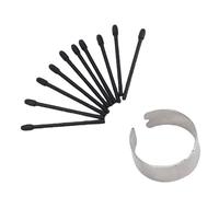 Denash 10 Pièces Pointes de Stylet Pointes de Remplacement pour Pen2 Pro Lumi2 Note Air2 Note5 Nova Air C Remarkable 2 avec Matériau Pom pour Appareils à écran Tactile