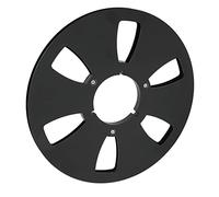 Denash 10 Rôle D'Alliage en Alliage en Aluminium - Colle pour Le Nab Roller Recover of The Gola Supplic, 1/4 -inch Black Band Pris avec la 6e Conception de Trous, Amélioration de la qualité Sonore