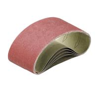 Denash 20 Pièces Bandes de Ponçage 40-120 Grit, 15,75x2,36 Pouces Oxyde | Bandes abrasives robustes en oxyde d\'aluminium, liées à la résine, pour le meulage des métaux, le travail du bois,